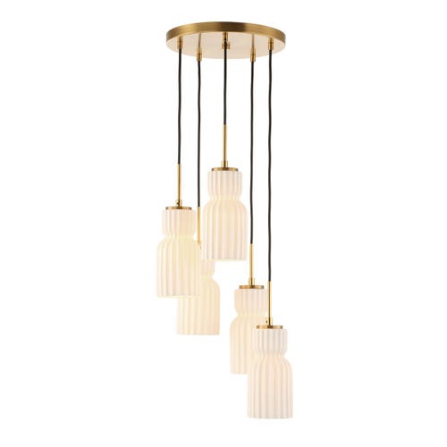 Vanier, 5 Lt  Cluster Pendant