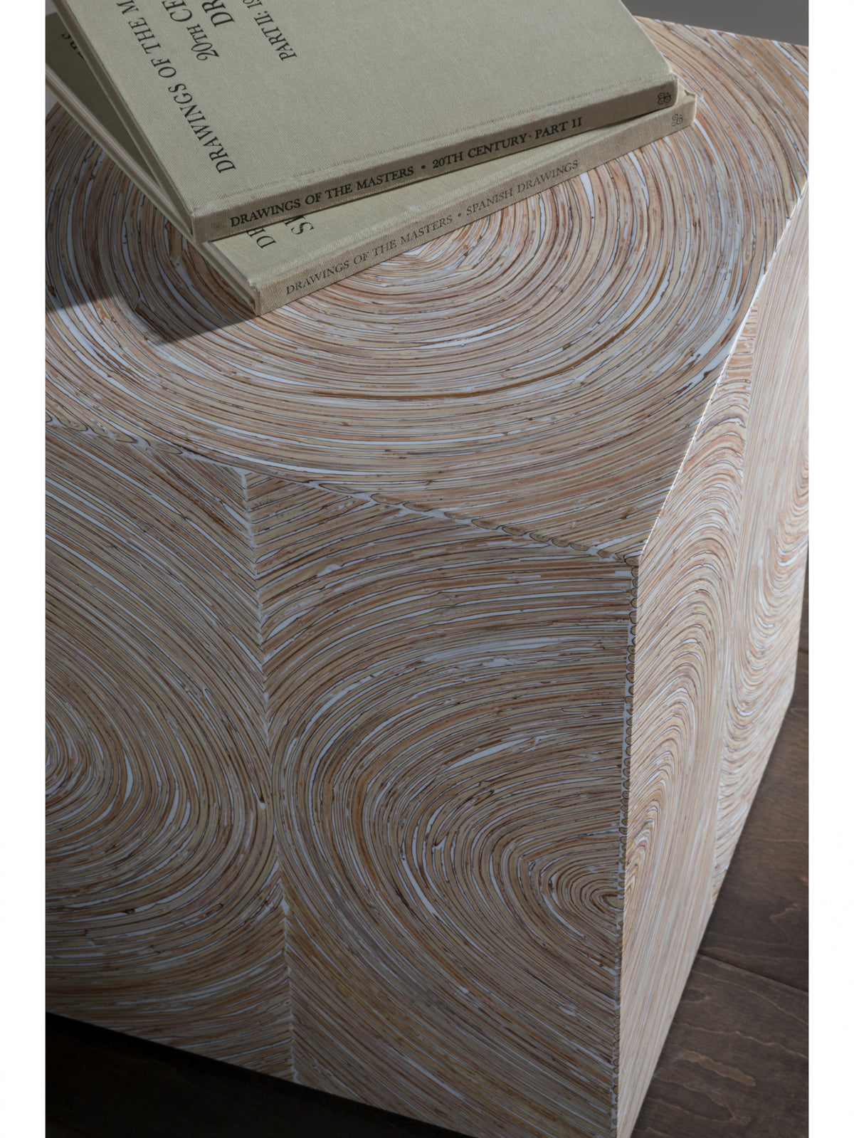 Bora White Spot Bunching Table
