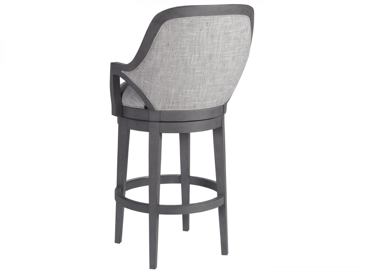 Appellation Upholstered Swivel Bar Stool