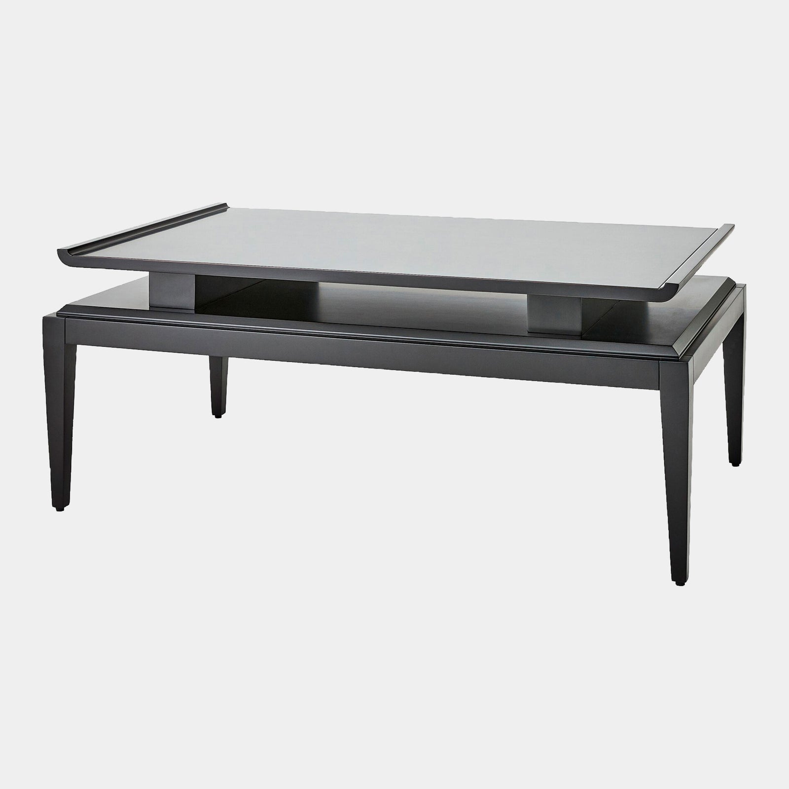 Poise Cocktail Table-Black Satin