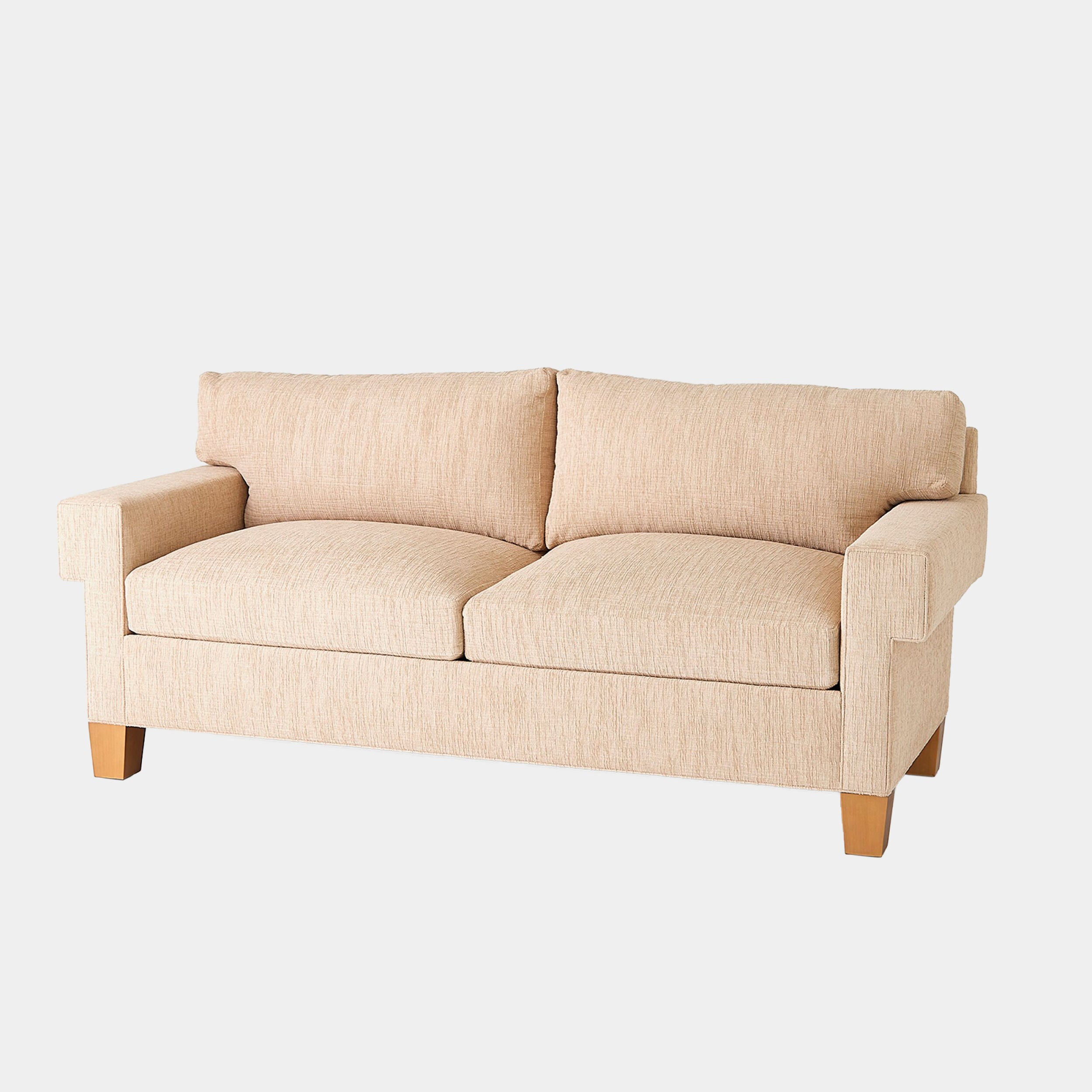 Zosia Sqaure Arm Sofa-Natural