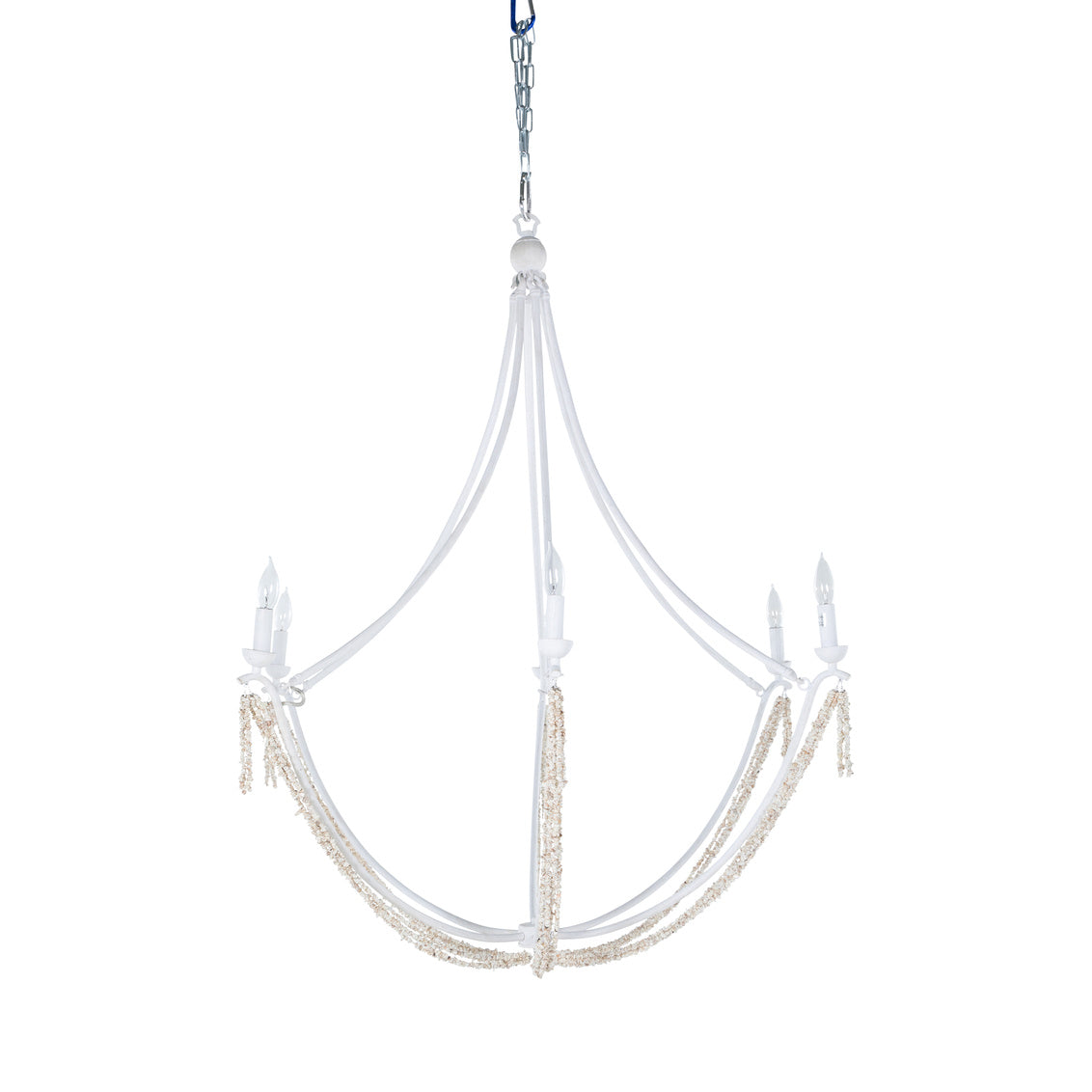 Nakita Chandelier - White