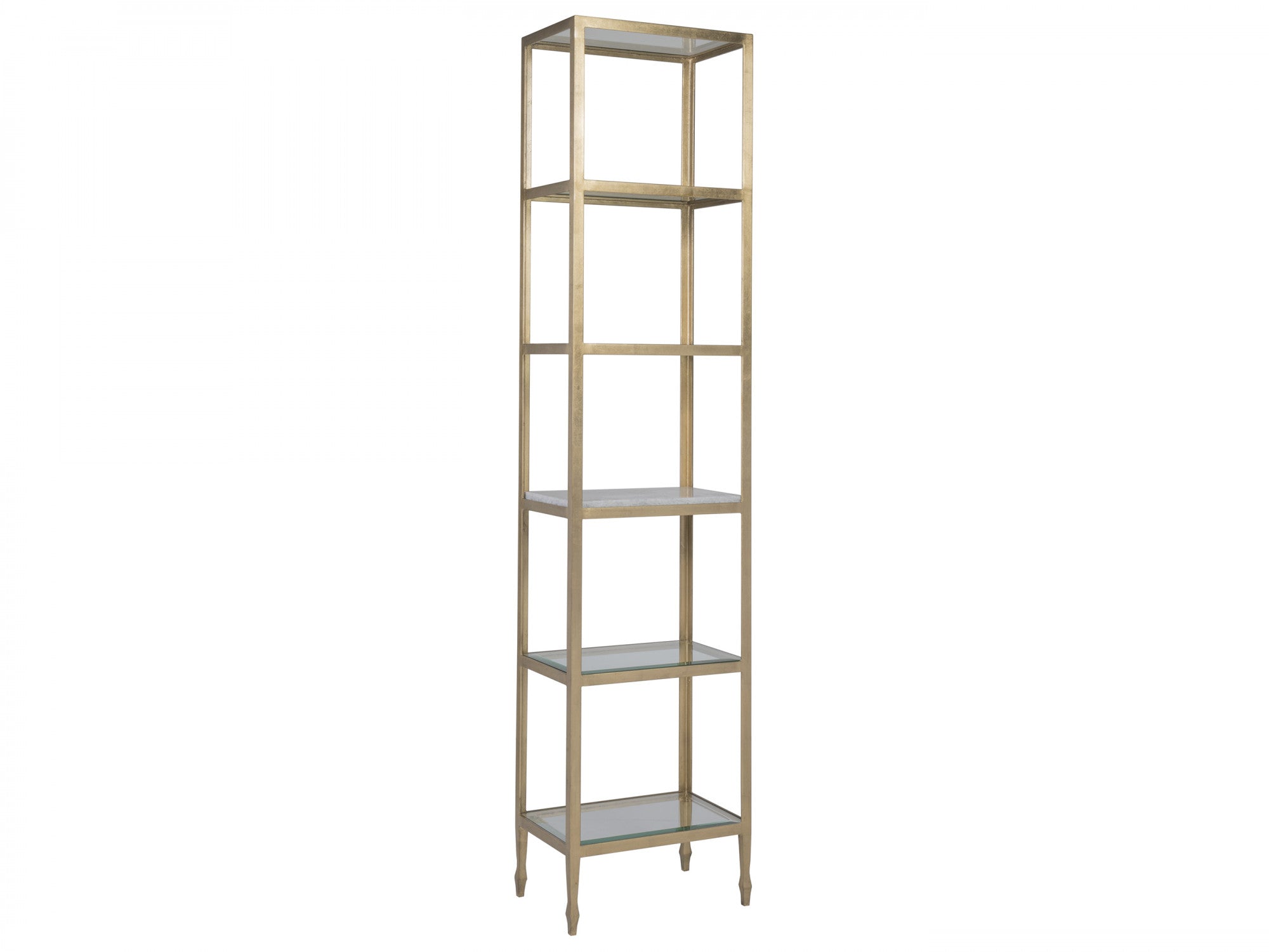 Sashay Gold Slim Etagere