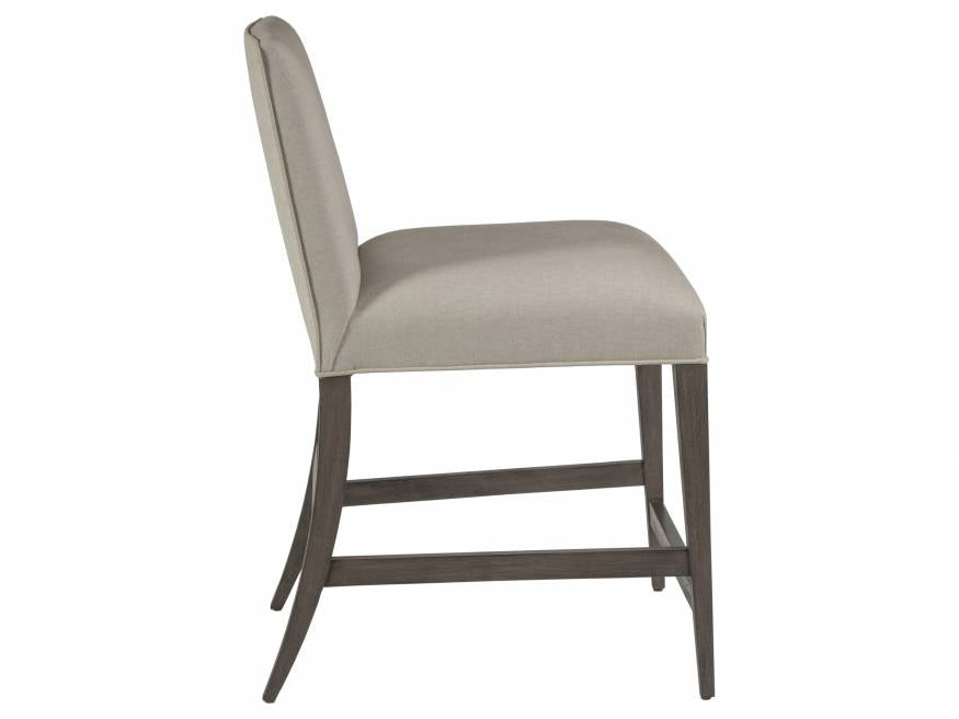 Madox Upholstered Low Back Counter Stool