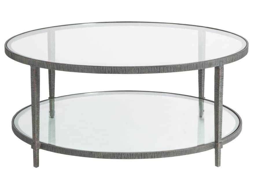 Claret Round Cocktail Table