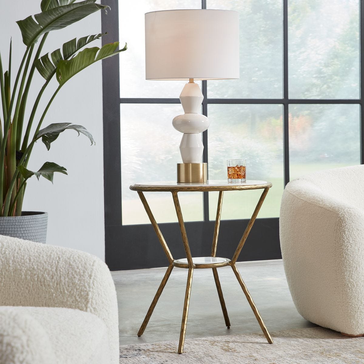 Refuge Side Table – Furniture by Uttermost | Sutter & Vale