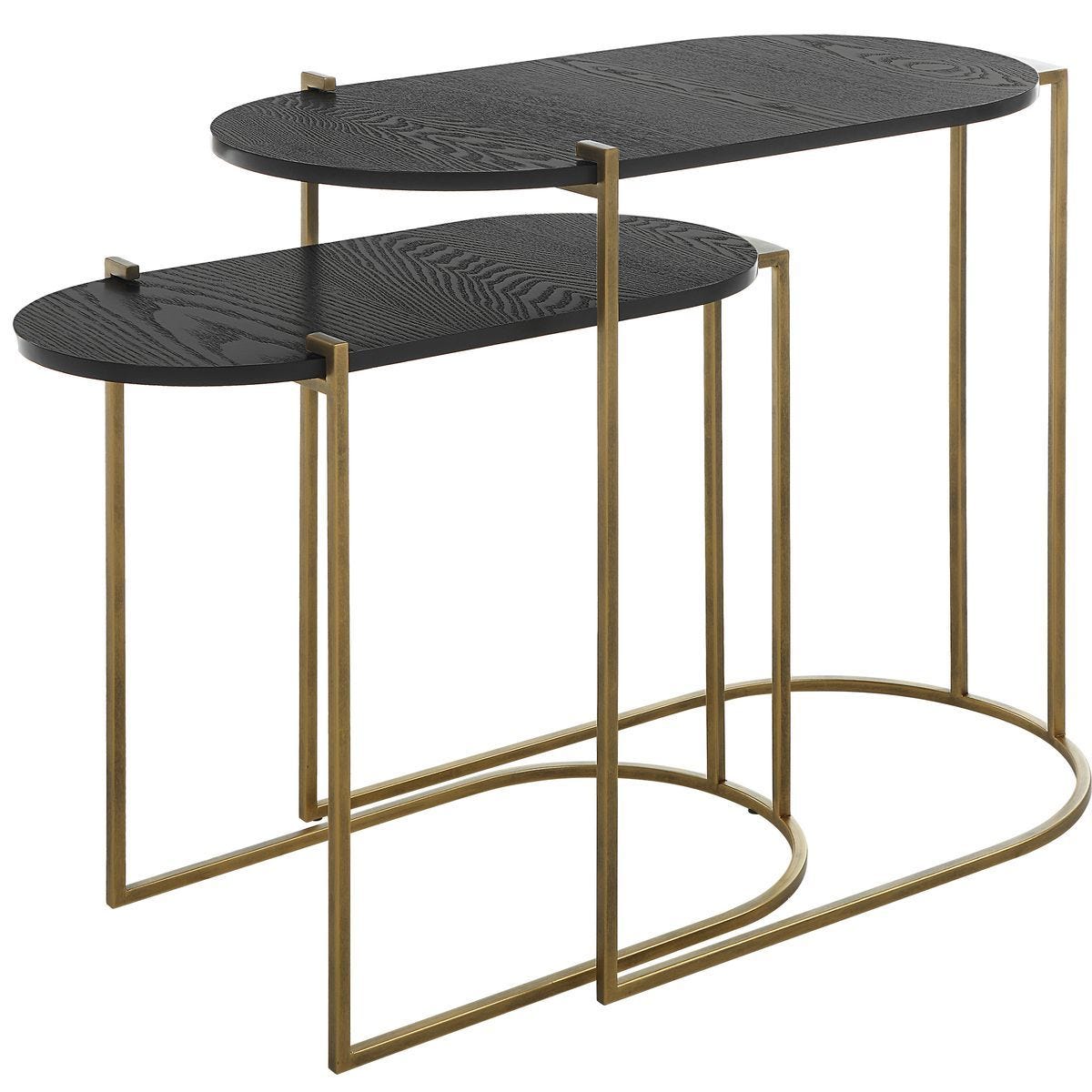 Aztec Nesting Tables, S/2 – Furniture by Uttermost | Sutter & Vale