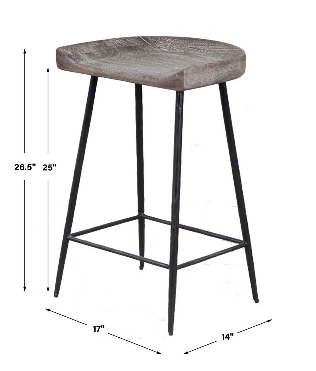 Cordova Counter Stool – Furniture by Uttermost | Sutter & Vale