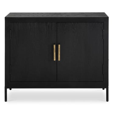 Front Range 2 Door Cabinet, Black