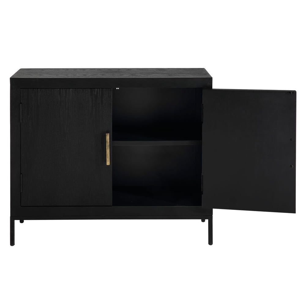 Front Range 2 Door Cabinet, Black