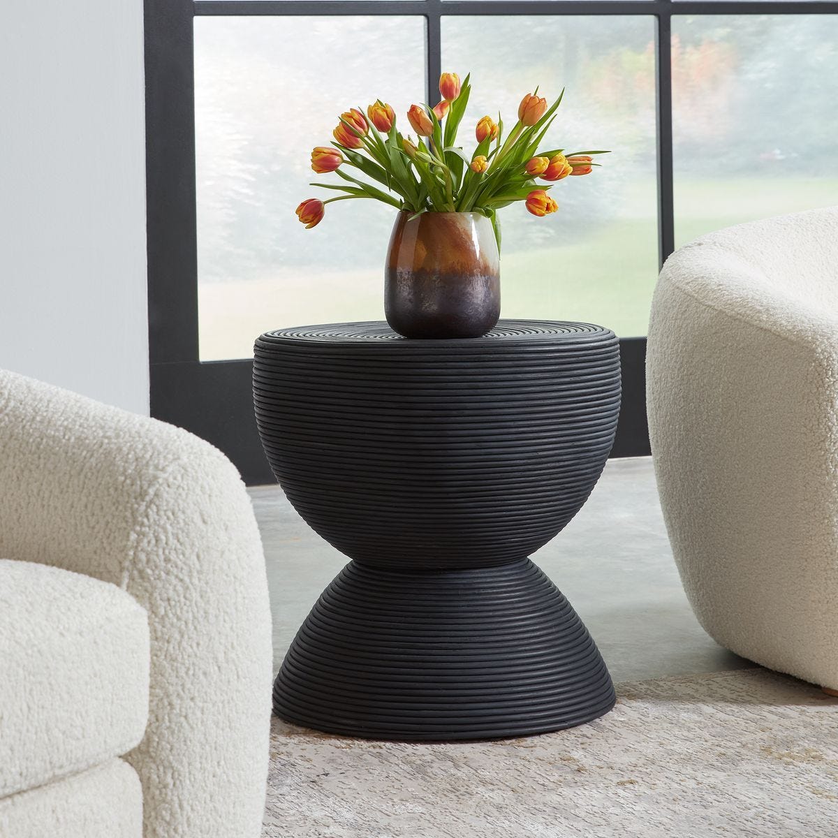 Bongo Side Table, Black – Furniture by Uttermost | Sutter & Vale