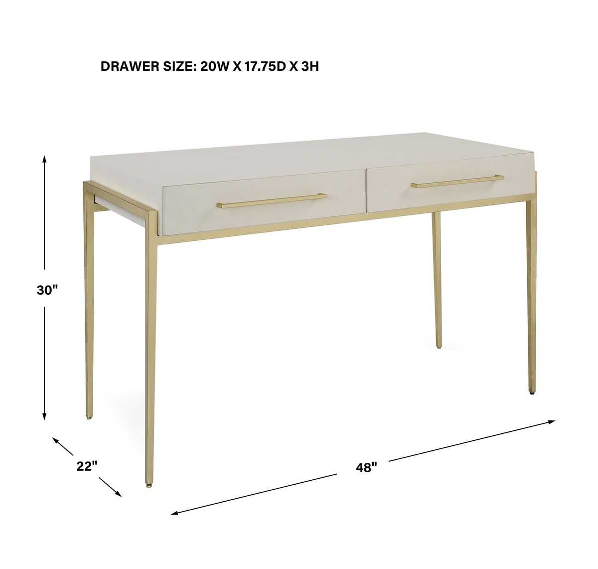 Jewel Desk – Furniture by Uttermost | Sutter & Vale