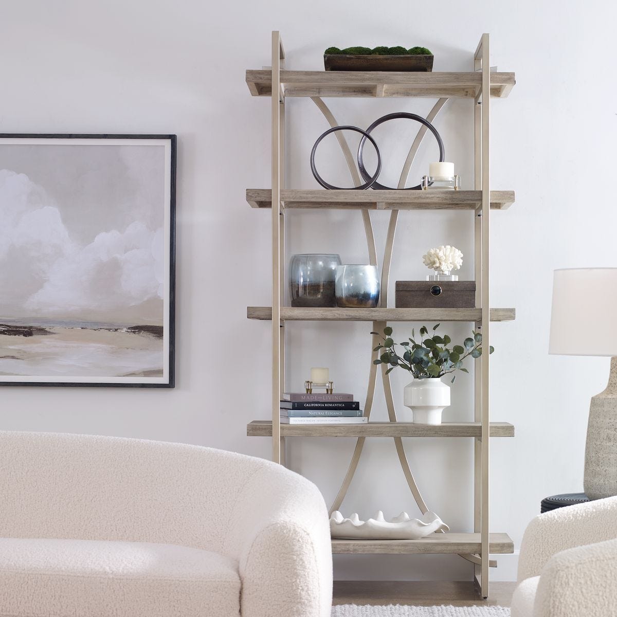 Sway Etagere – Furniture by Uttermost | Sutter & Vale