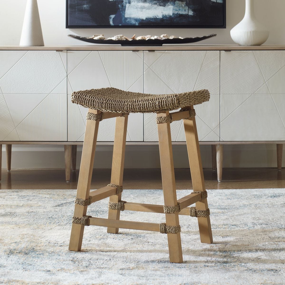 Everglade Counter Stool – Furniture by Uttermost | Sutter & Vale