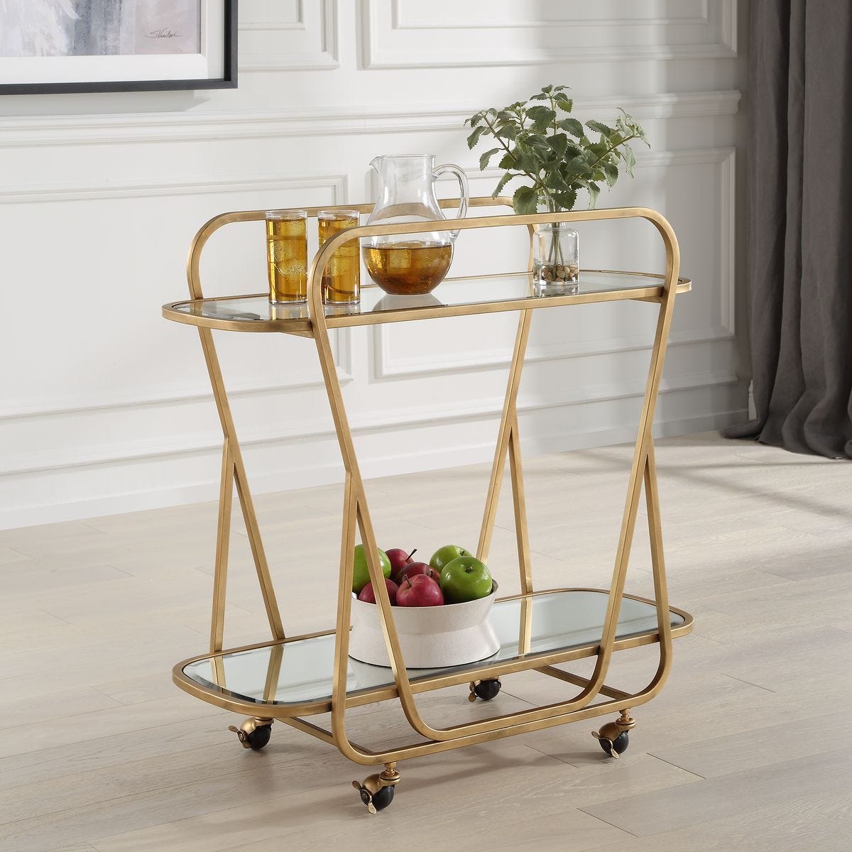 Swain Serving Cart – Furniture by Uttermost | Sutter & Vale