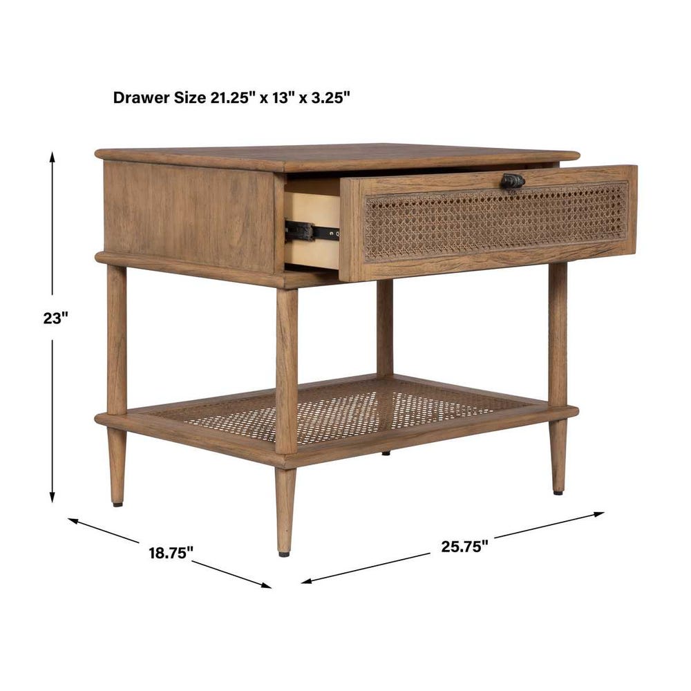 Coast Side Table, Natural