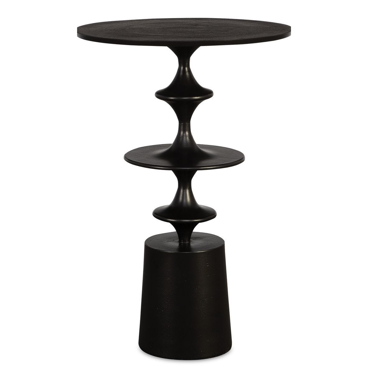 Flight Accent Table, Black – Furniture by Uttermost | Sutter & Vale