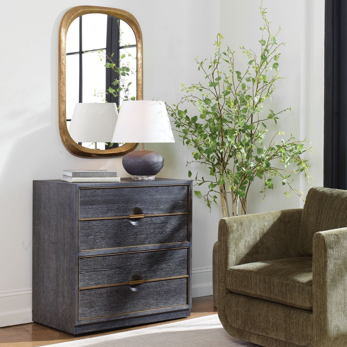 Besos 4 Drawer Chest – Furniture by Uttermost | Sutter & Vale