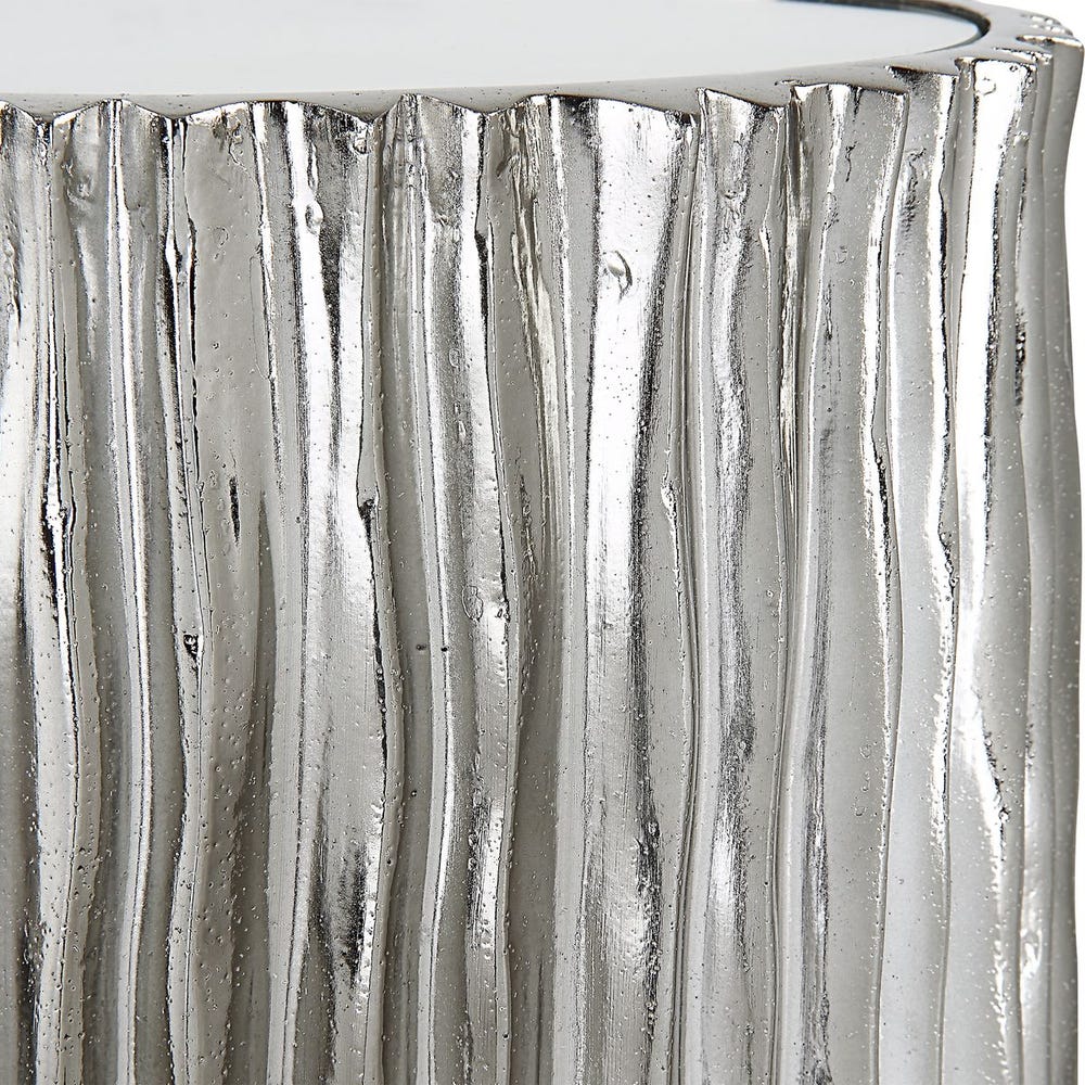Echo Drink Table, Nickel