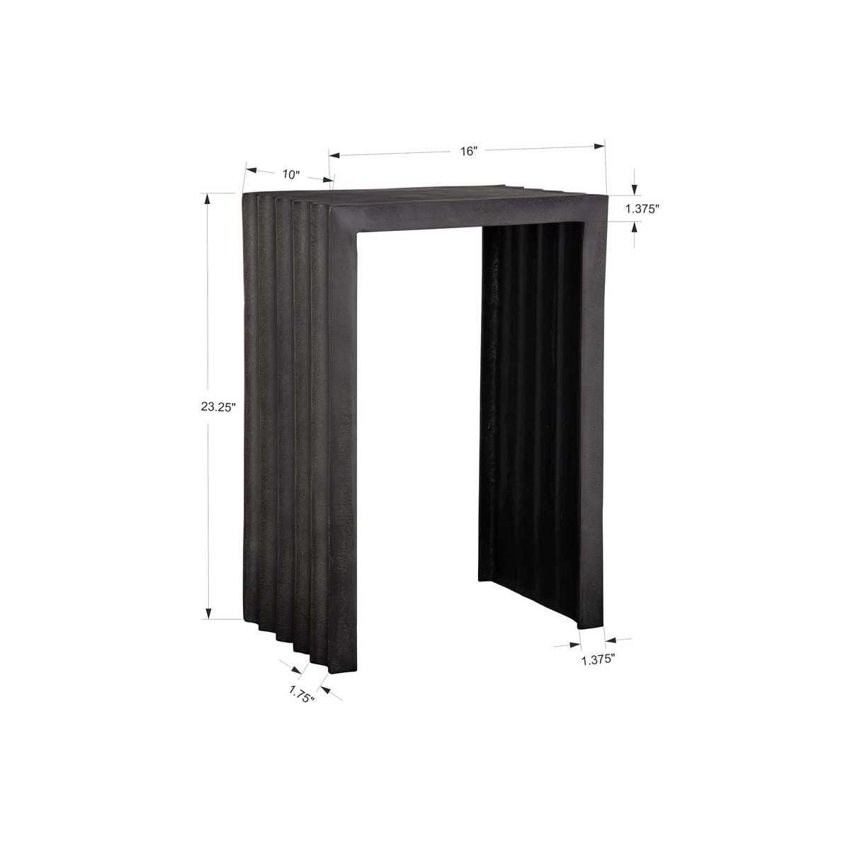 In The Groove Indoor-Outdoor Accent Table