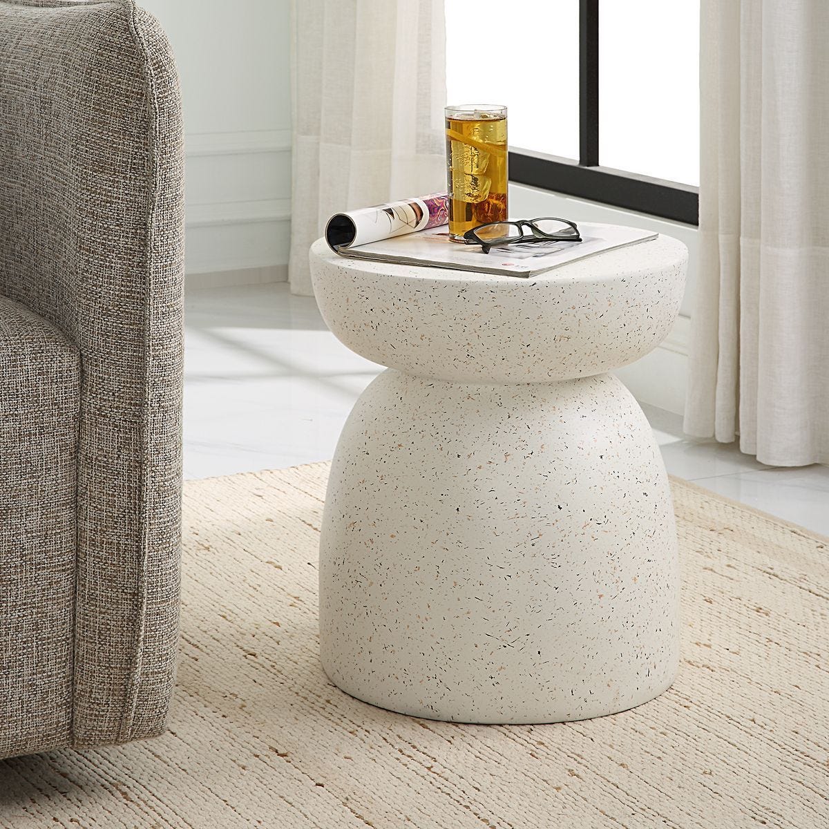 Inhale Accent Table – Furniture by Uttermost | Sutter & Vale