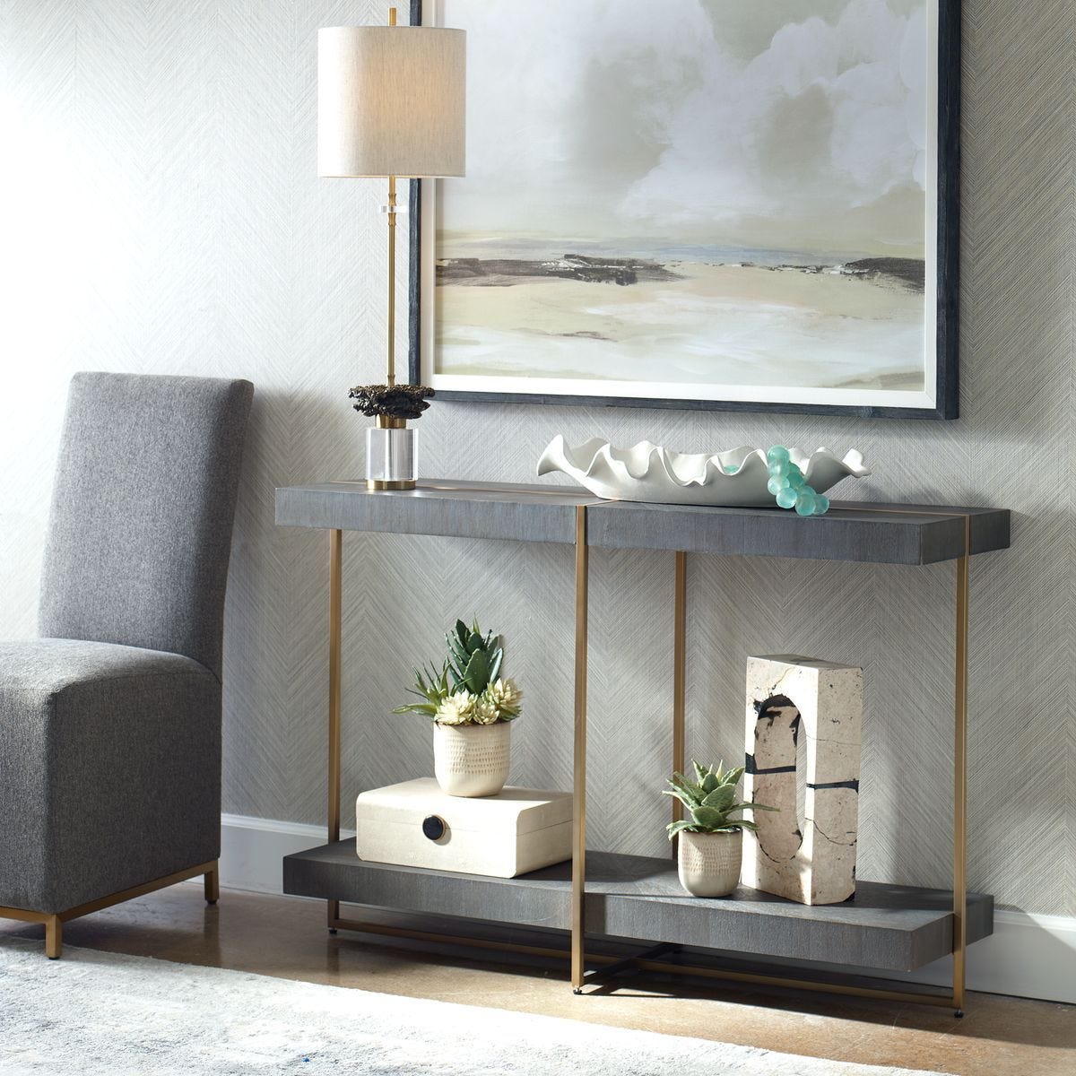 Taja Console Table – Furniture by Uttermost | Sutter & Vale