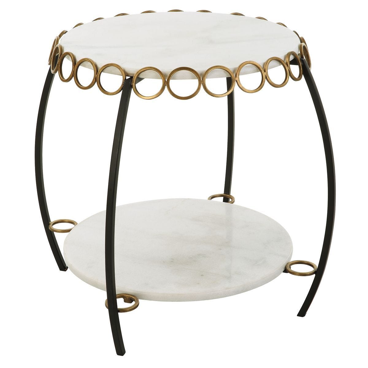 Chainlink Side Table – Furniture by Uttermost | Sutter & Vale