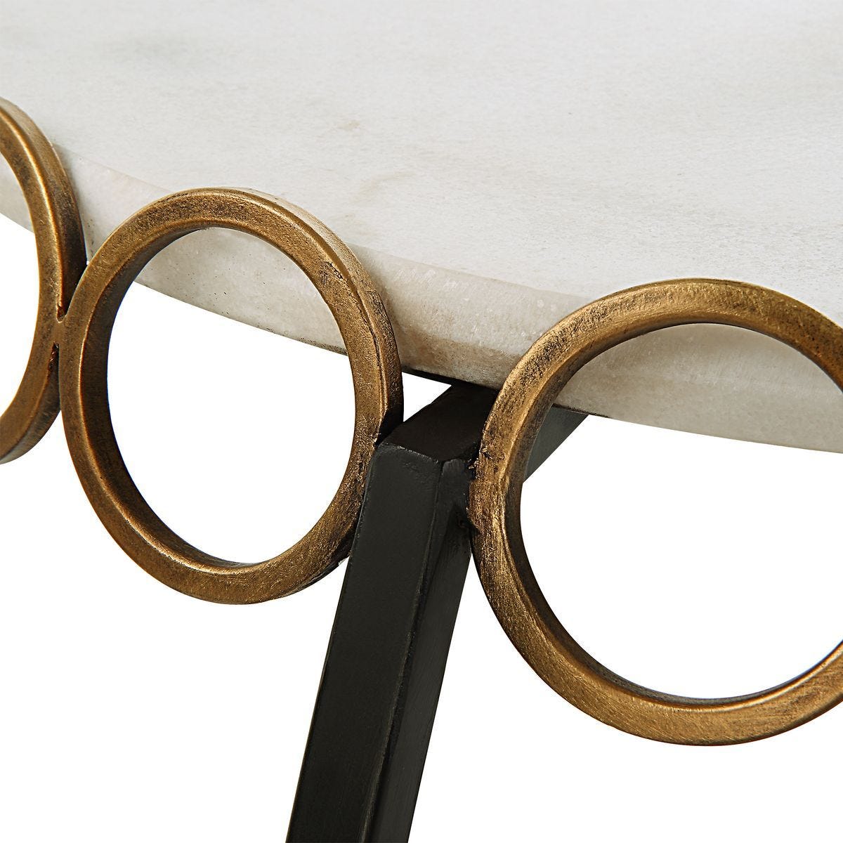Chainlink Side Table – Furniture by Uttermost | Sutter & Vale