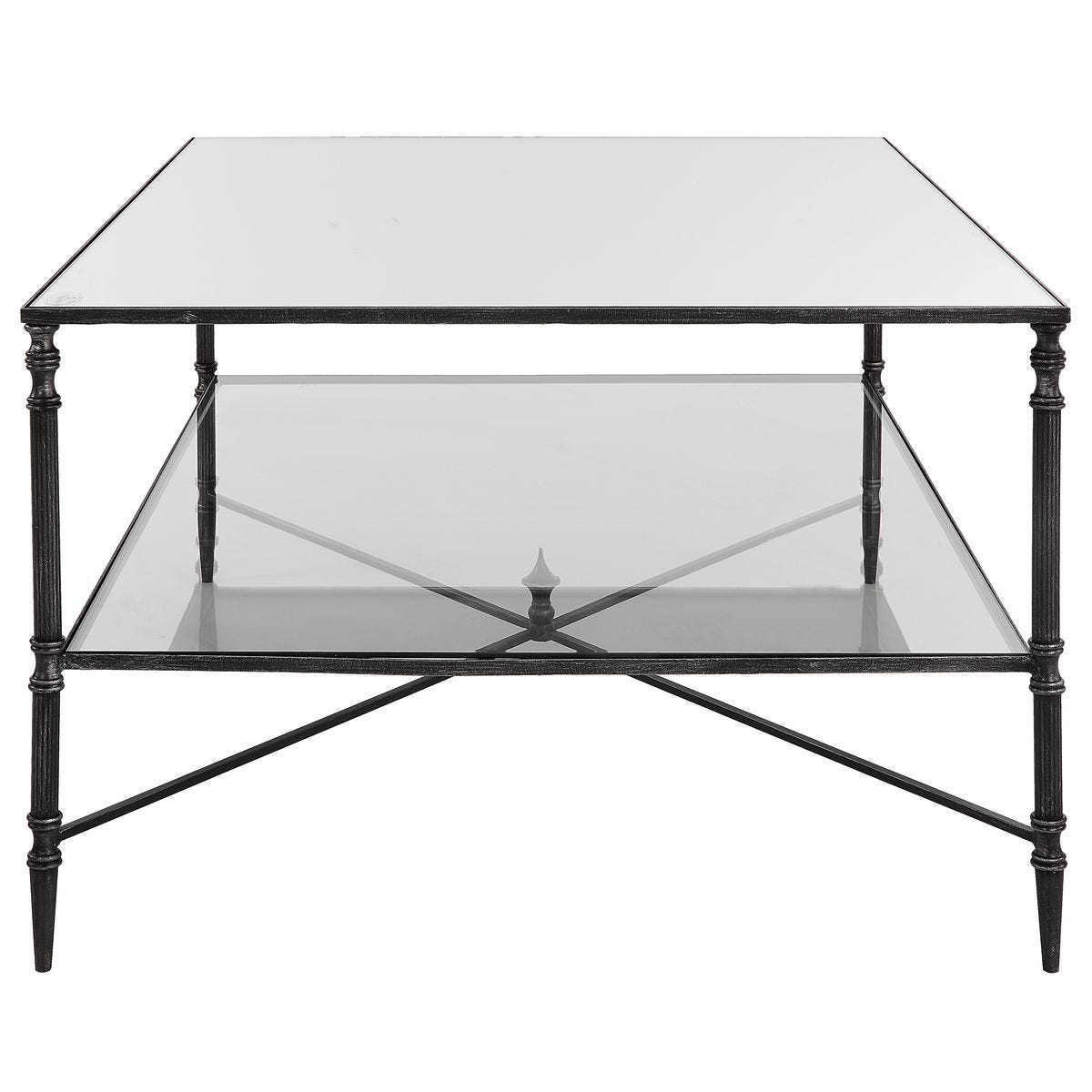 Henzler Coffee Table, Steel – Furniture by Uttermost | Sutter & Vale