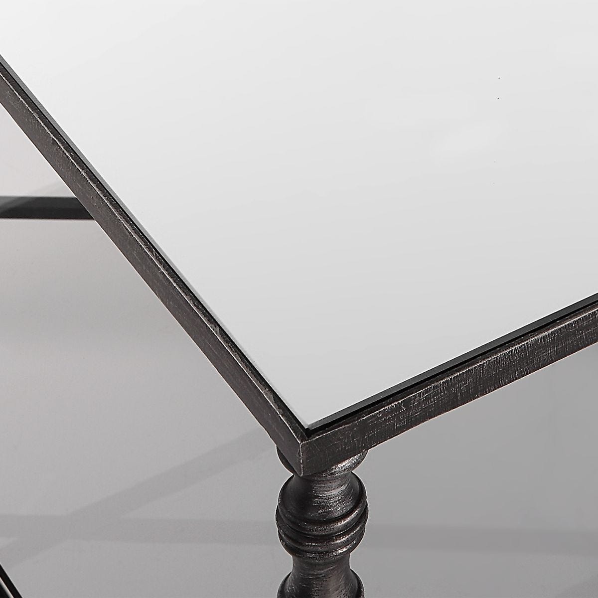 Henzler Coffee Table, Steel – Furniture by Uttermost | Sutter & Vale