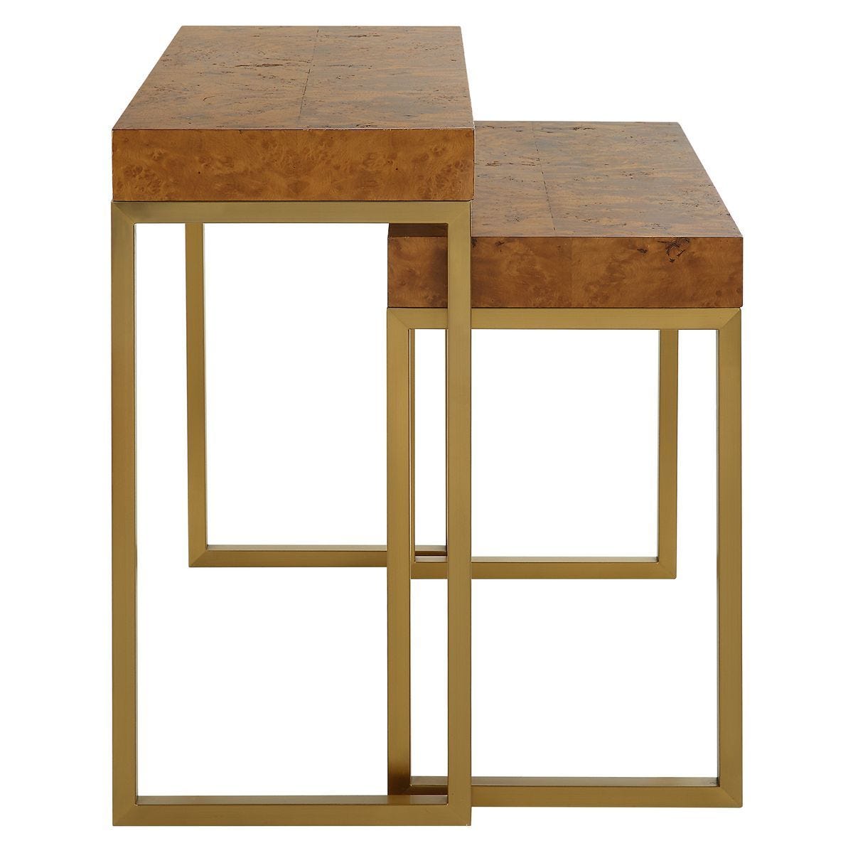 Burl-esque Nesting Tables, S/2 – Furniture by Uttermost | Sutter & Vale