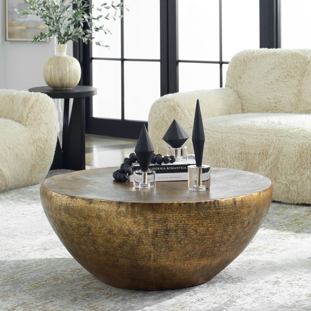 Gilded Dome Coffee Table – Furniture by Uttermost | Sutter & Vale