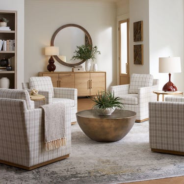 Gilded Dome Coffee Table