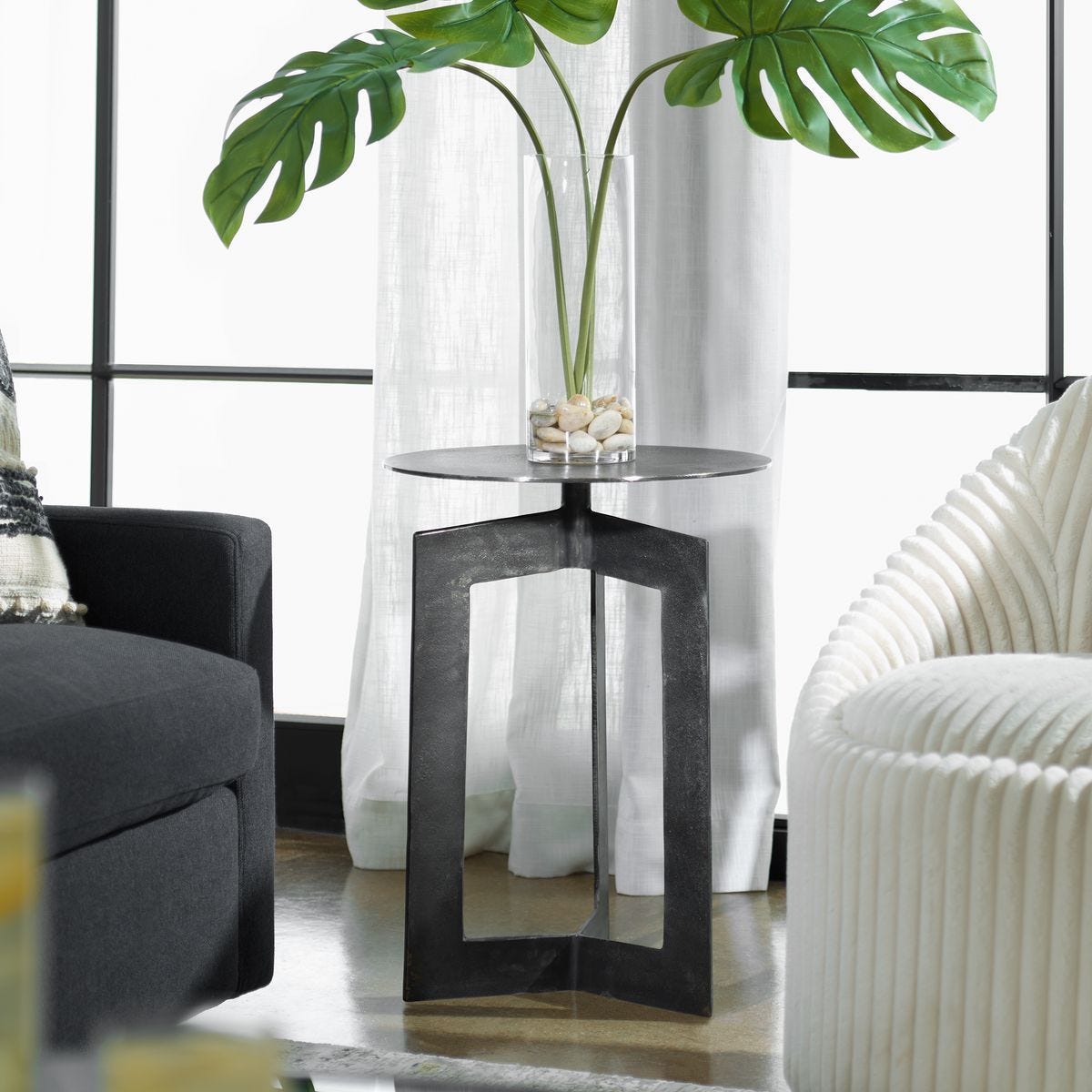 Deltoid Accent Table – Furniture by Uttermost | Sutter & Vale