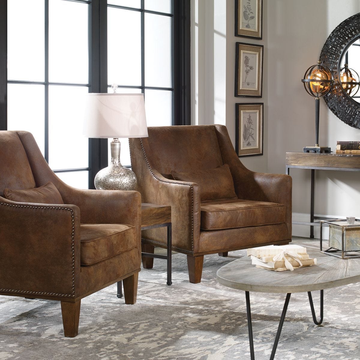 Clay Armchair – Furniture by Uttermost | Sutter & Vale