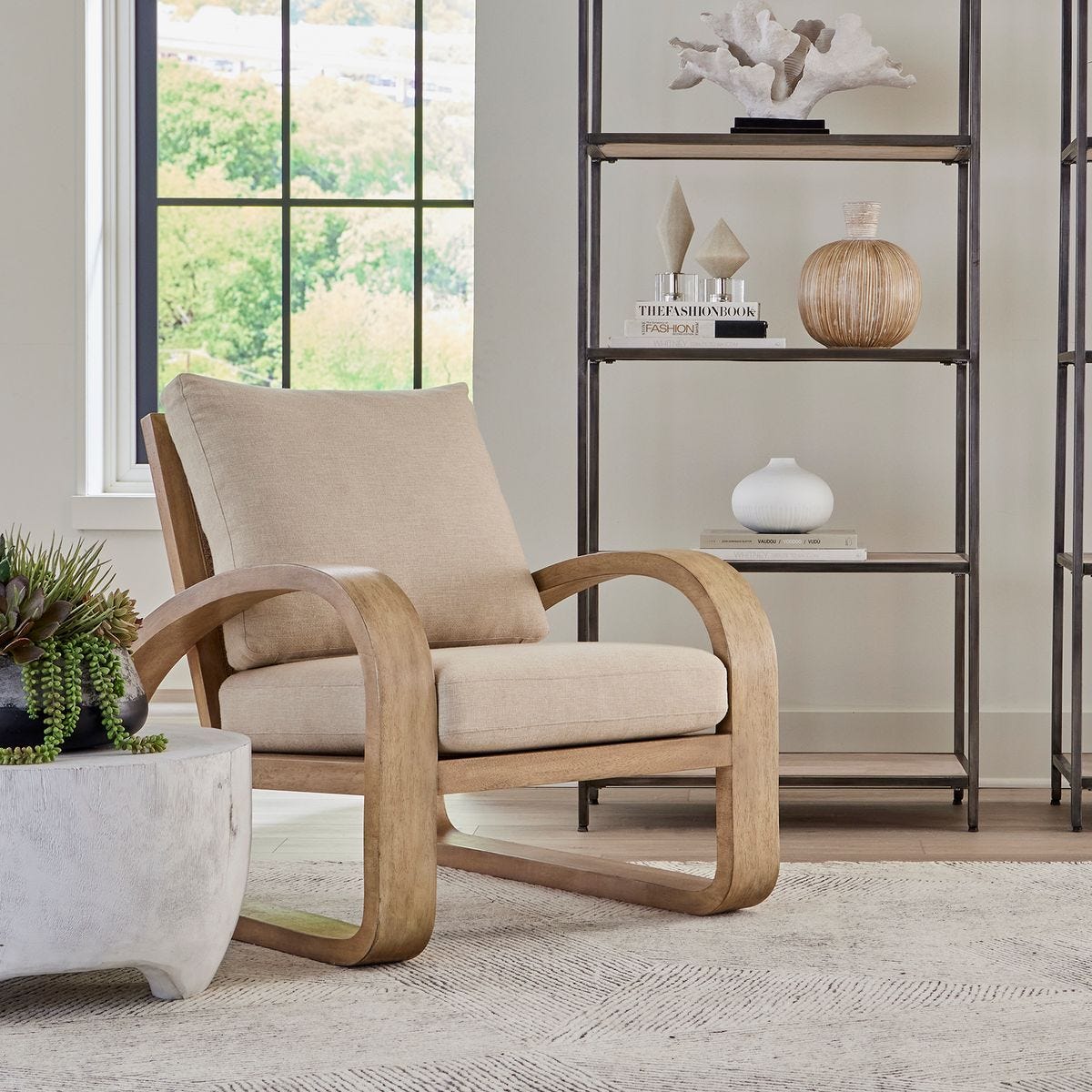 Barbora Accent Chair – Furniture by Uttermost | Sutter & Vale