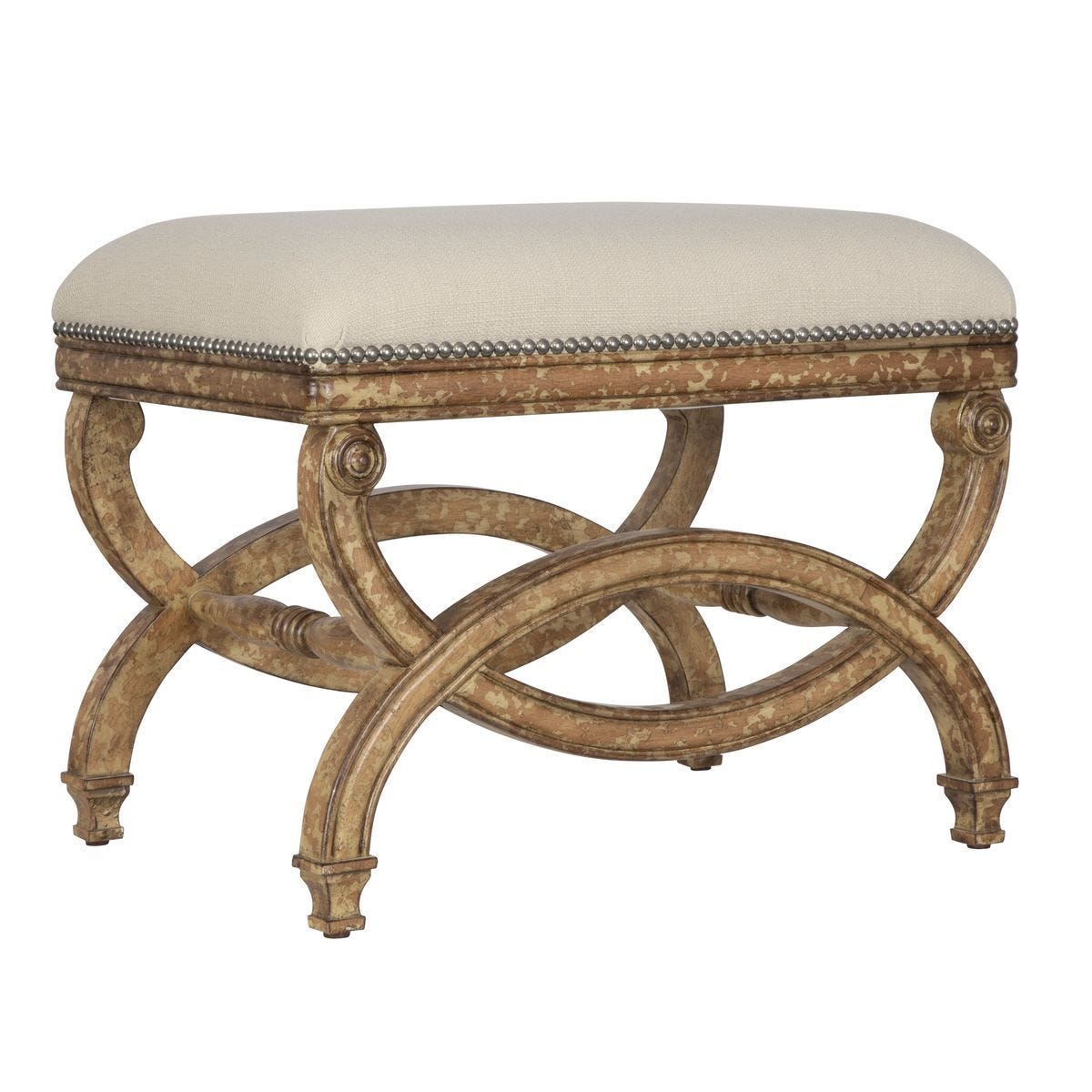 Karline Small Bench – Furniture by Uttermost | Sutter & Vale