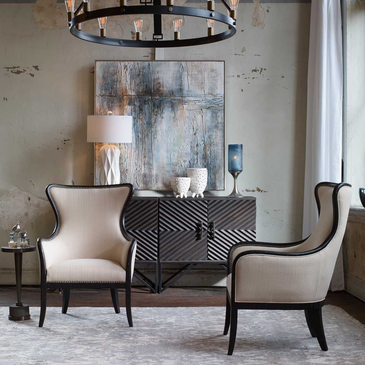 Sandy Wing Chair – Furniture by Uttermost | Sutter & Vale