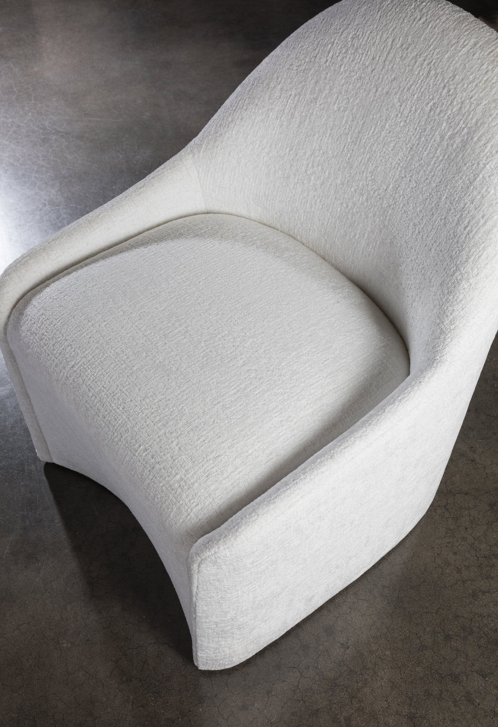 Carly Dining Chair With Casters
