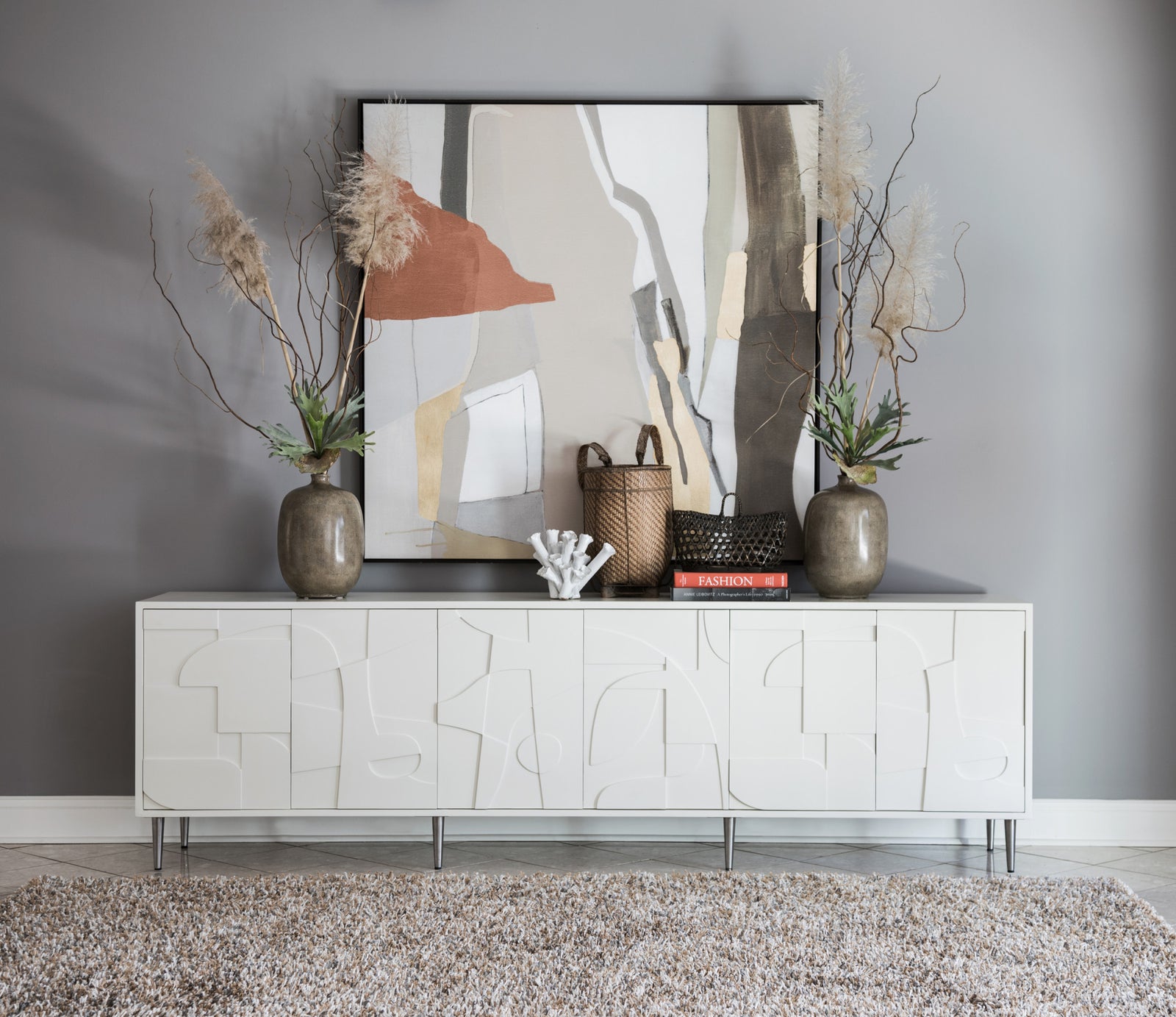 Bardo Long Media Console