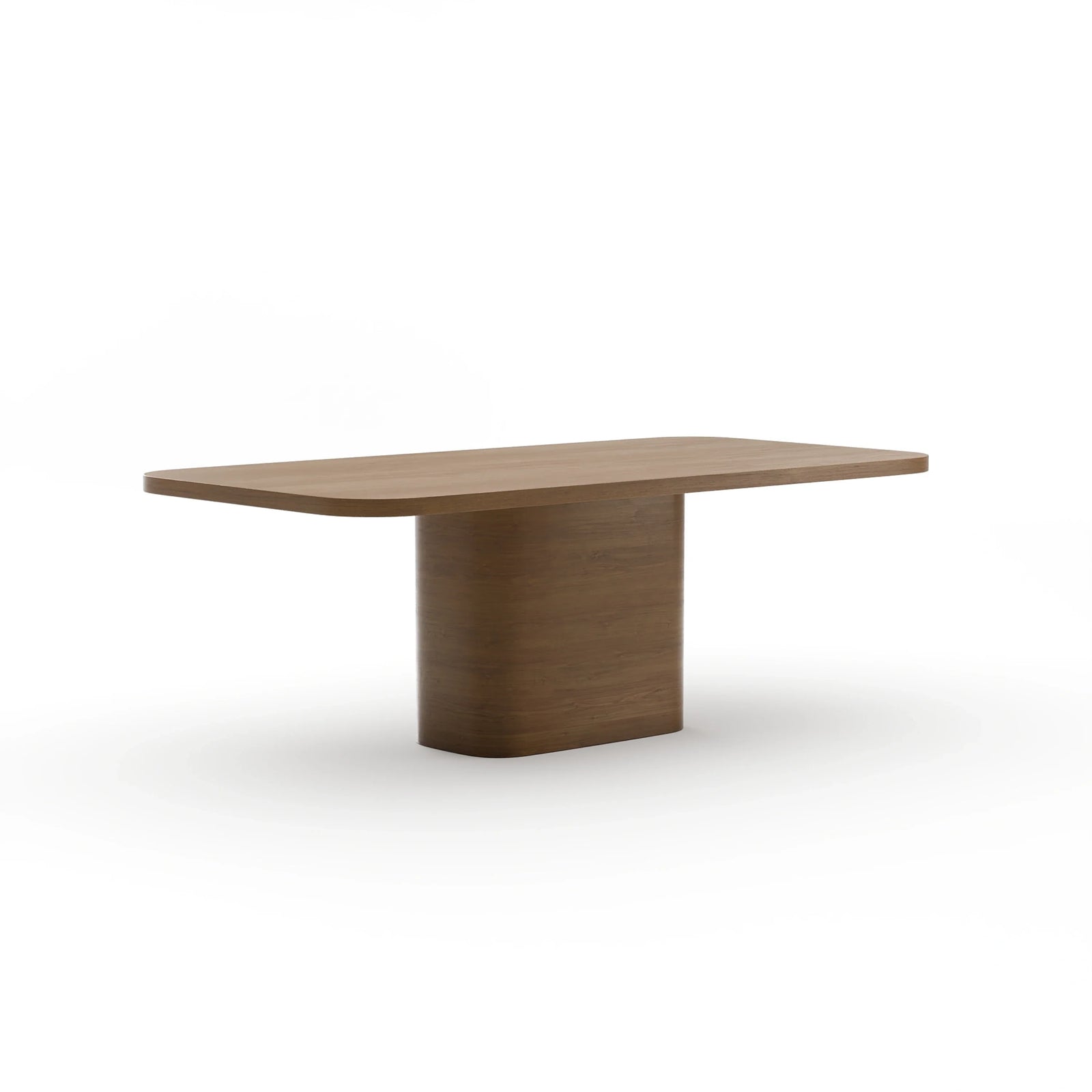 Atom Dining Table - Chocolate Nougat