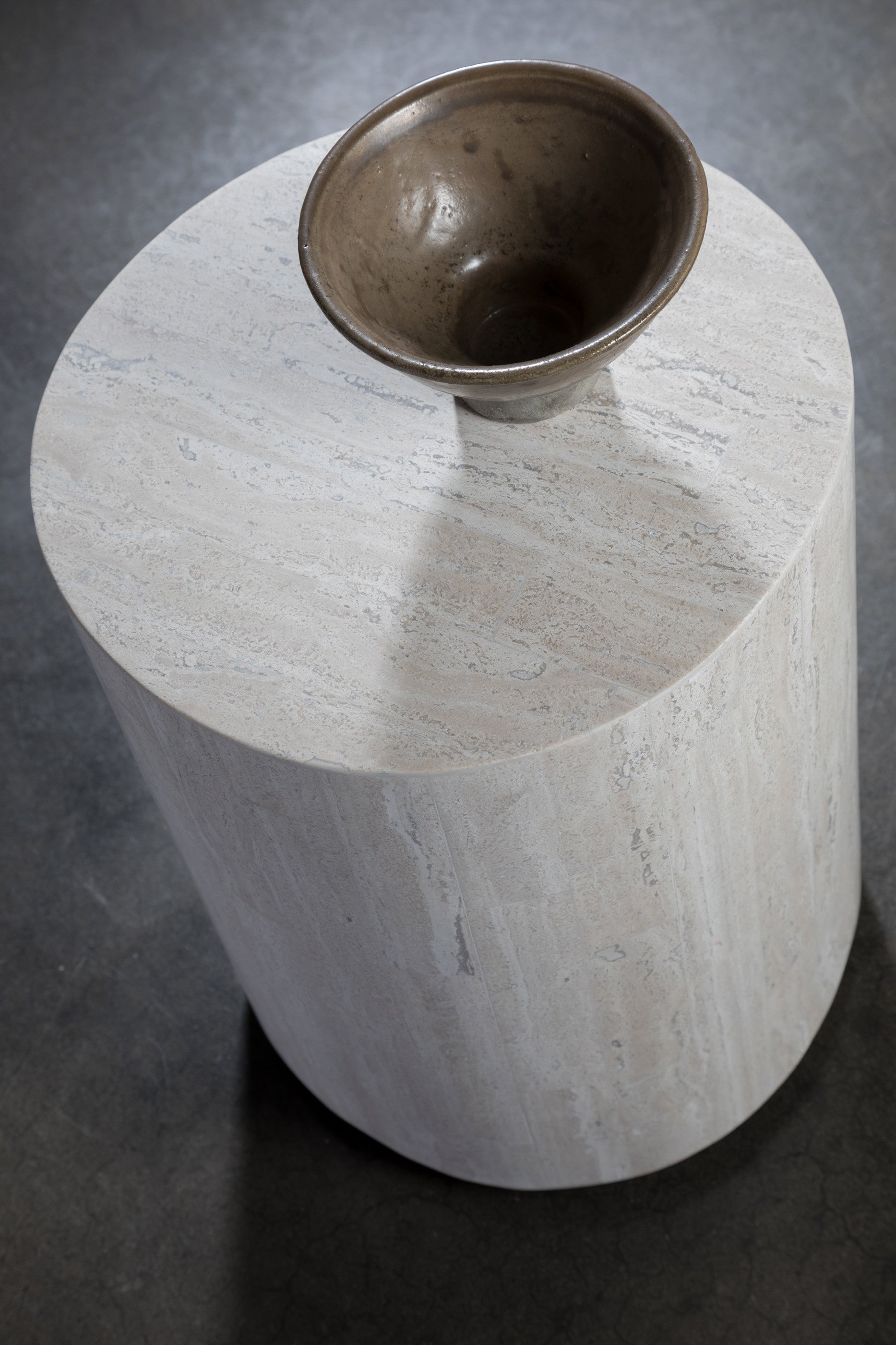 Cassio Round Drum Spot Table