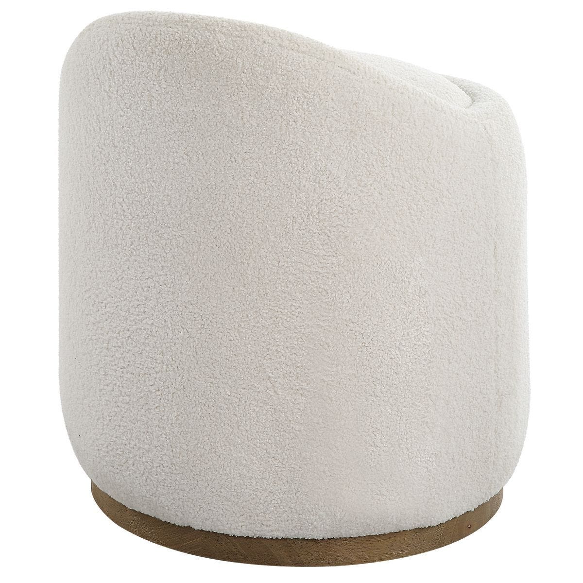 Swirl Swivel Ottoman – Furniture by Uttermost | Sutter & Vale