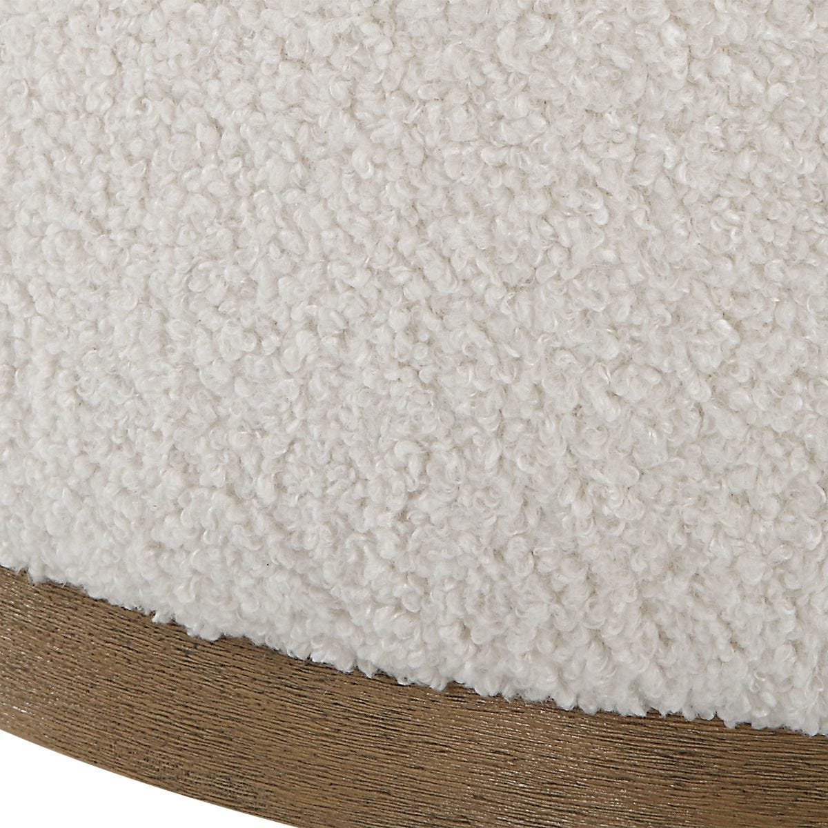 Swirl Swivel Ottoman – Furniture by Uttermost | Sutter & Vale
