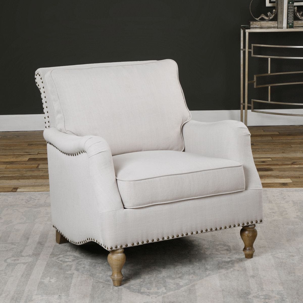 Armstead Armchair – Furniture by Uttermost | Sutter & Vale