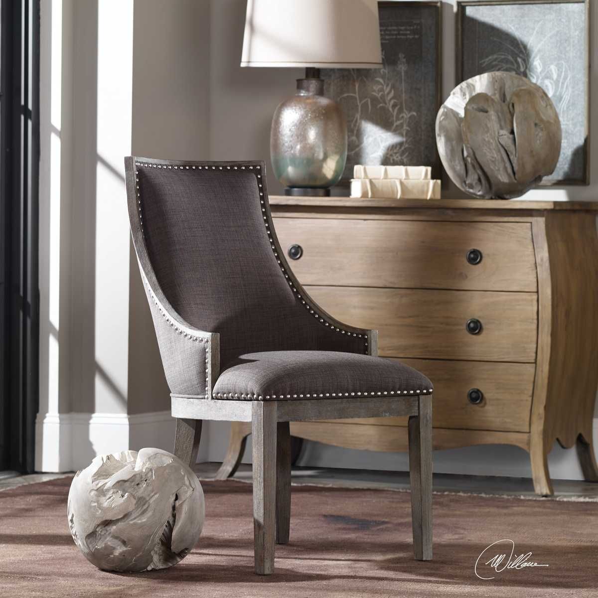 Aidrian Accent Chair – Furniture by Uttermost | Sutter & Vale