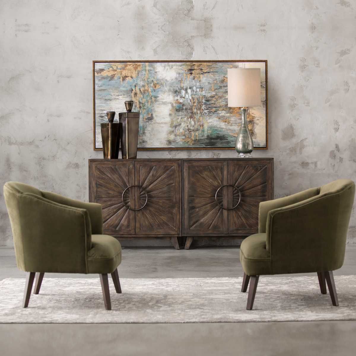 Conroy Accent Chair – Furniture by Uttermost | Sutter & Vale