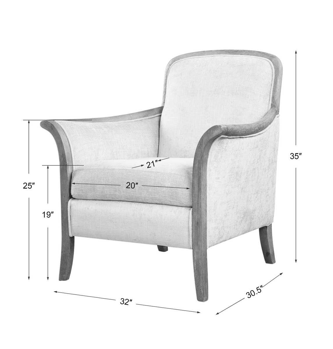 Brittoney Armchair – Furniture by Uttermost | Sutter & Vale