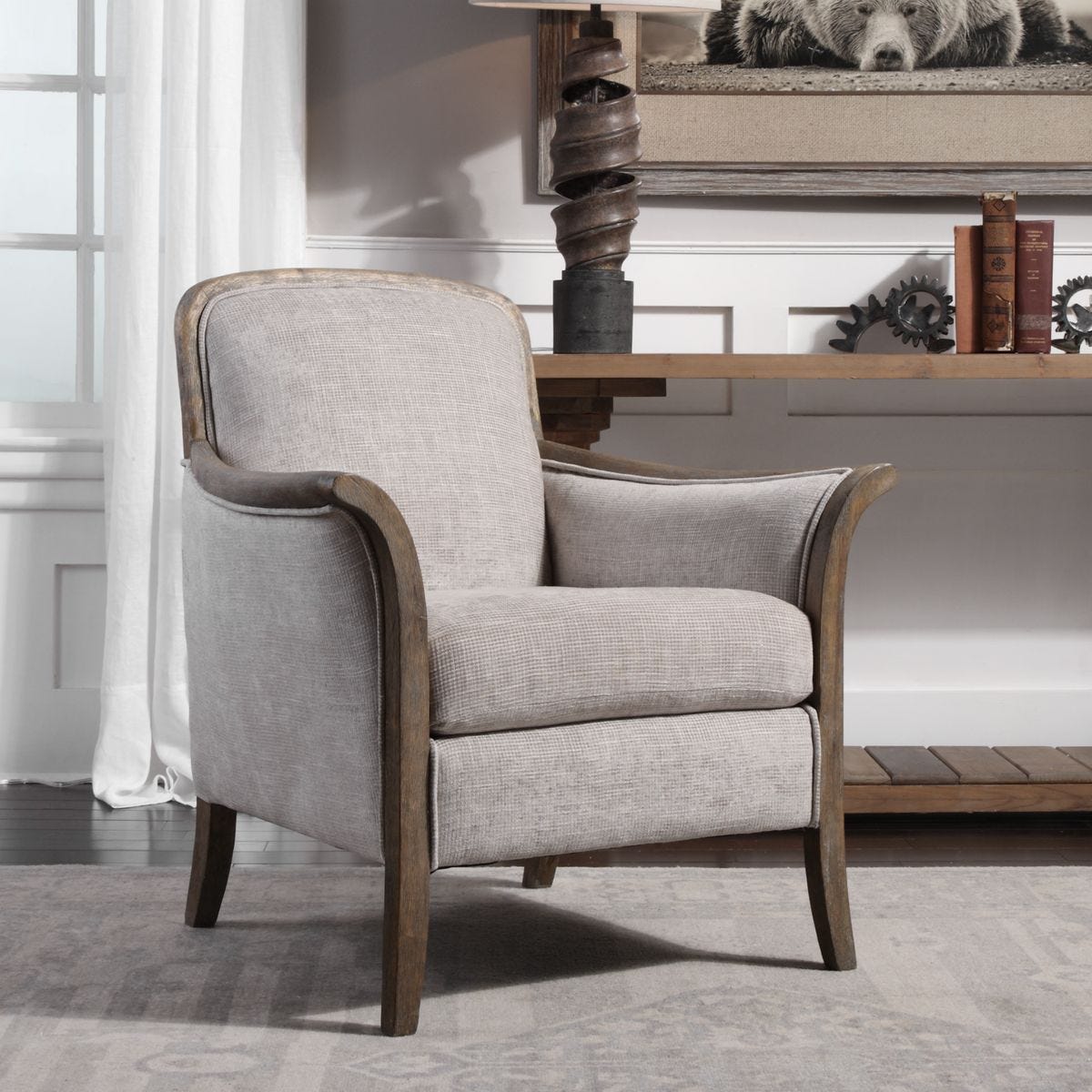 Brittoney Armchair – Furniture by Uttermost | Sutter & Vale