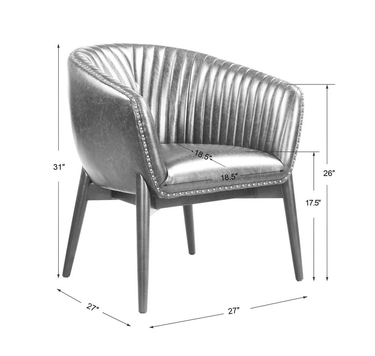 Anders Accent Chair – Furniture by Uttermost | Sutter & Vale